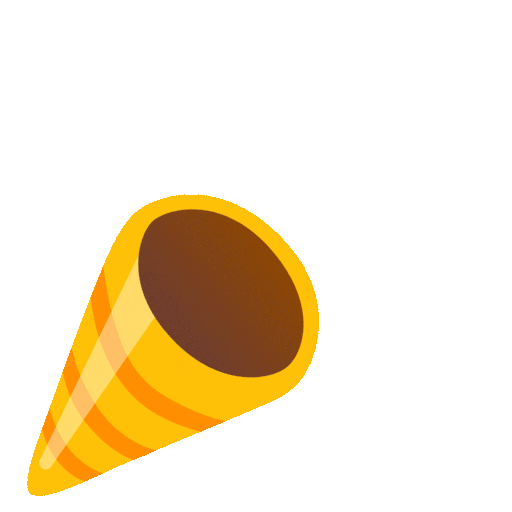 Confetti animation for an excellent review score